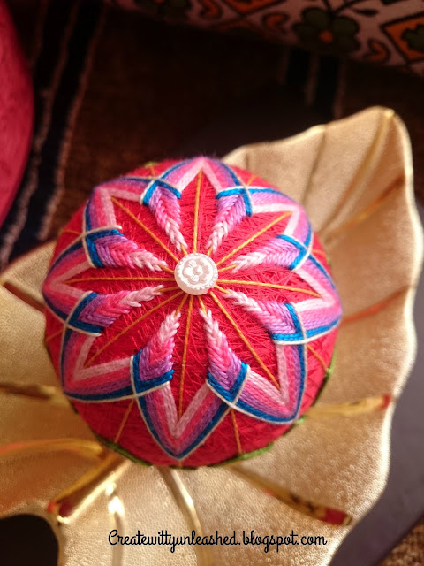 Japanese Temari balls challenge