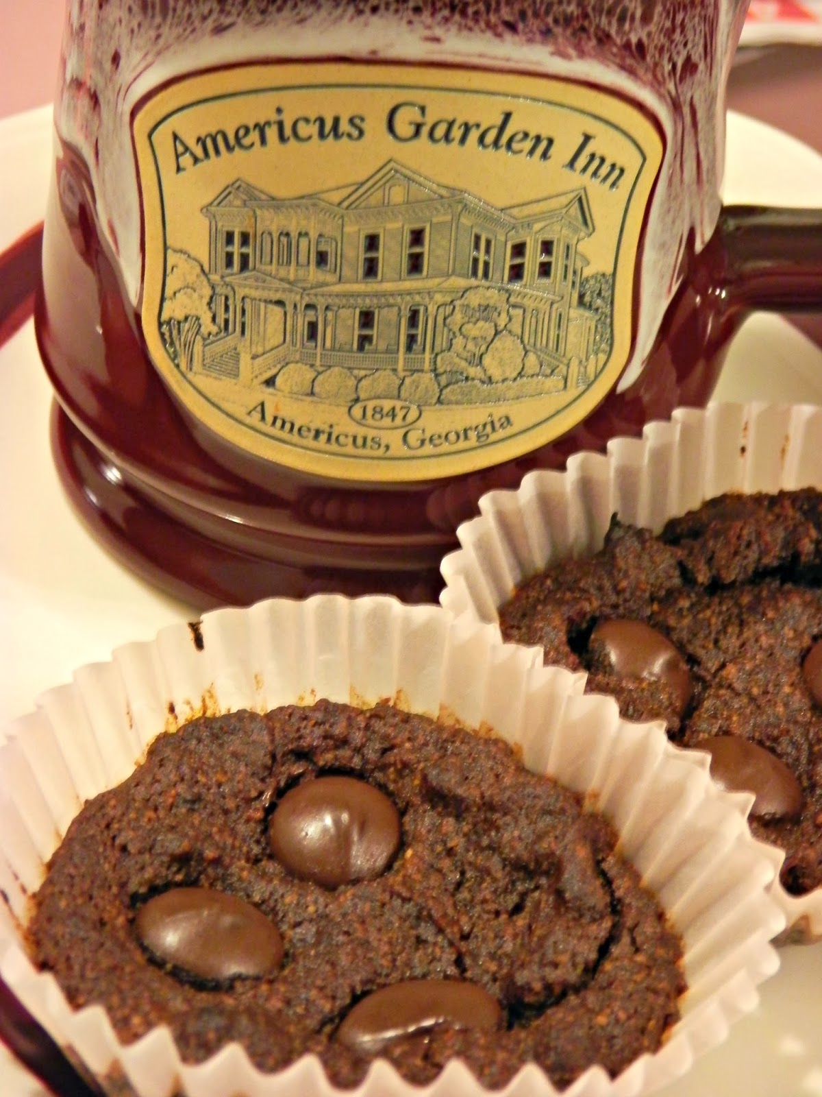 Americus Garden Inn Bed and Breakfast Gluten Free Brownie Muffin Tops vegan and grain free