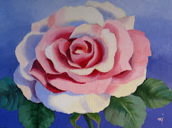 rose simple paintings roses easy canvas beginners acrylics painting searching sold panel nel everyday