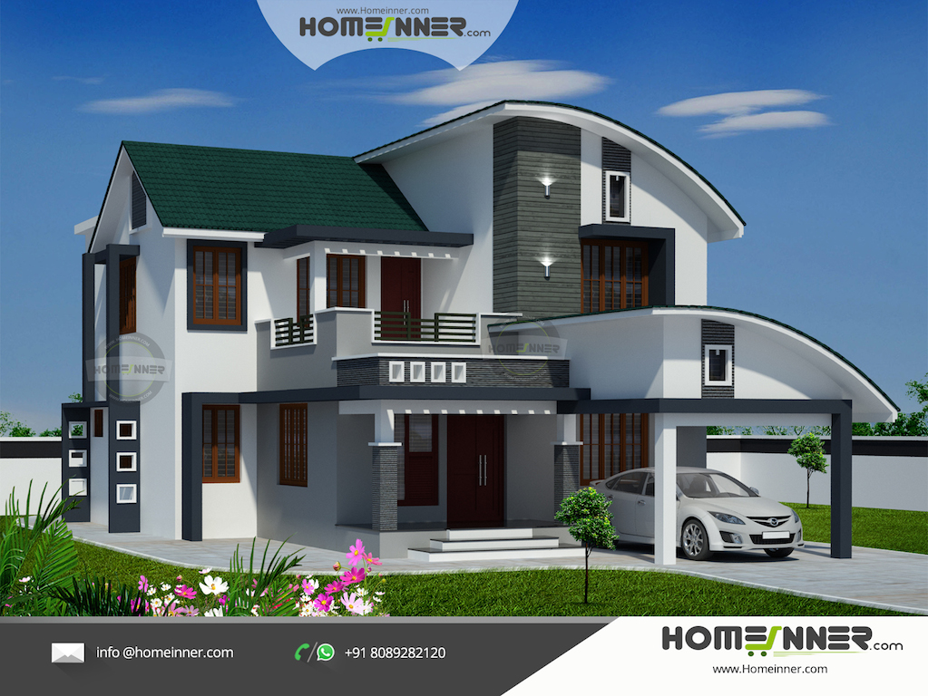 Attractive 4 Bhk Small Budget Kerala House Design in 1903 sqft Attractive 4 Bhk Small Budget Kerala House Design in 1903 sqft