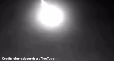 Huge Fireball Explodes Over Northern Argentina; Causes Minor Earthquake 4-21-13