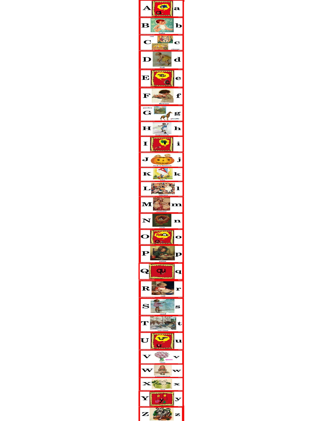 Katie Garner's SECRET Blog: "...Now I know my ABC's, next time won't