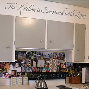 Letters Wall Art Decals Sayings Kitchen Words - kootation.