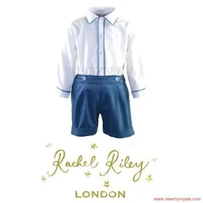 Prince George RACHEL RILEY Shirt and Shorts