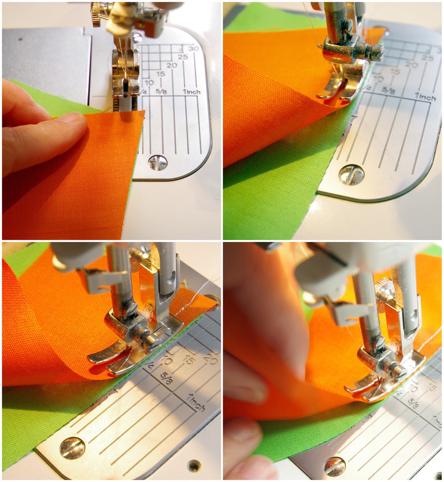 Red Pepper Quilts Tutorial Cutting and Sewing Free Hand Curves