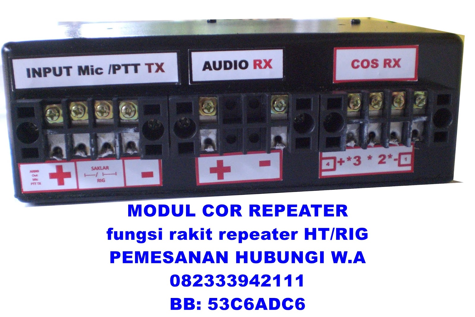 Cos audio. Модуль ретранслятора. 357 Repeater.