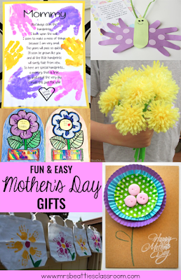 Looking for an easy Mother's Day gift? This directed drawing is perfect for school or home! Check out the details and grab a free gift tag!