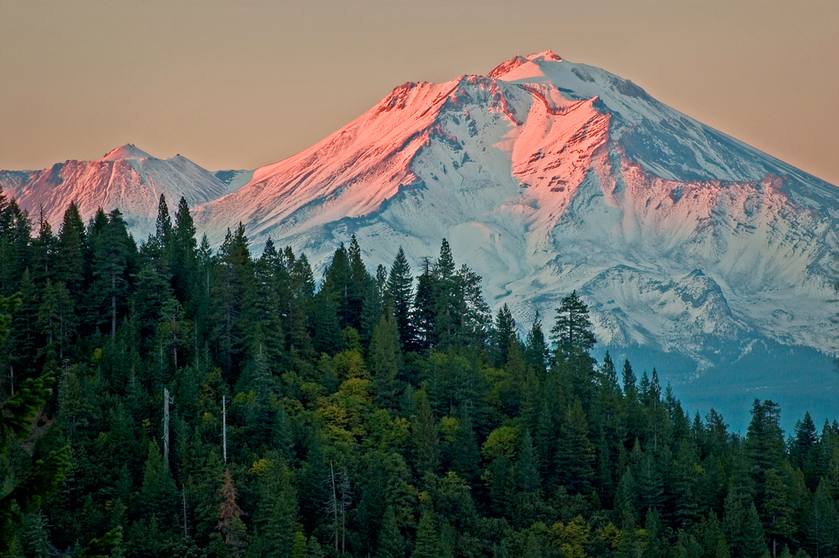 Mount Shasta Volcano