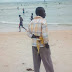 I Give Up On Nigerians - Checkout What A Man Brought To Lagos Beach