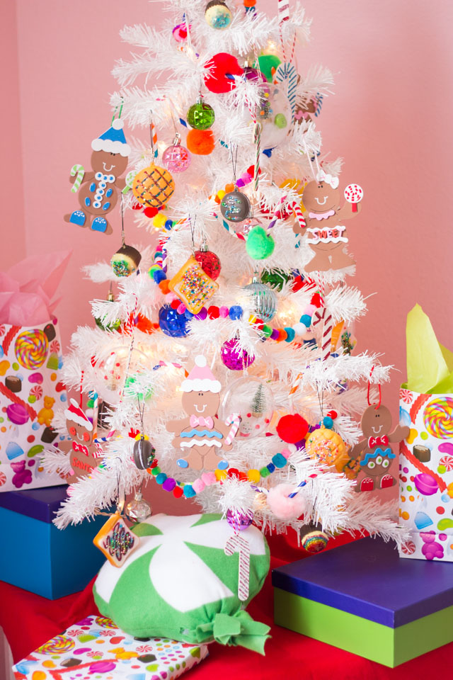 Create a candy and sweet treat themed Christmas tree filled with handmade ornaments with these fun craft ideas! #candytree #themedtree #Christmastree #Christmastreeideas #diyornaments #candyornaments #christmasornaments Create a candy and sweet treat themed Christmas tree filled with handmade ornaments with these fun craft ideas! #candytree #themedtree #Christmastree #Christmastreeideas #diyornaments #candyornaments #christmasornaments