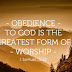 There Is A Blessing In Obedience