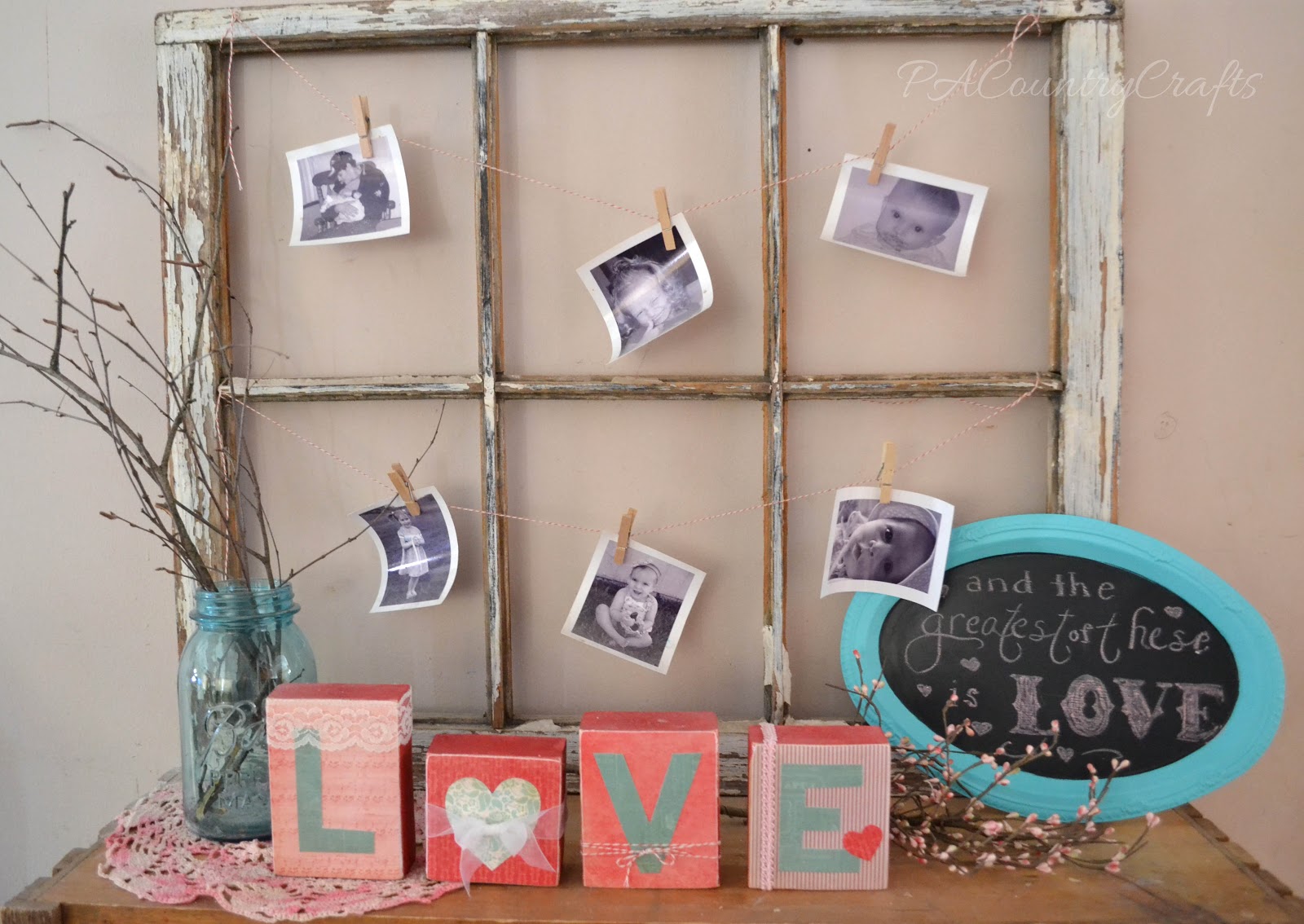 Valentine’s Day Home Decor | PA Country Crafts