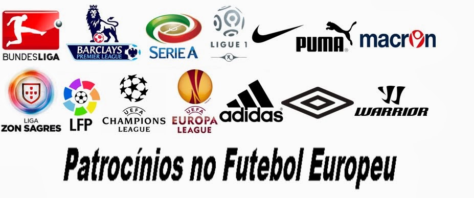 Patrocínios no Futebol Europeu