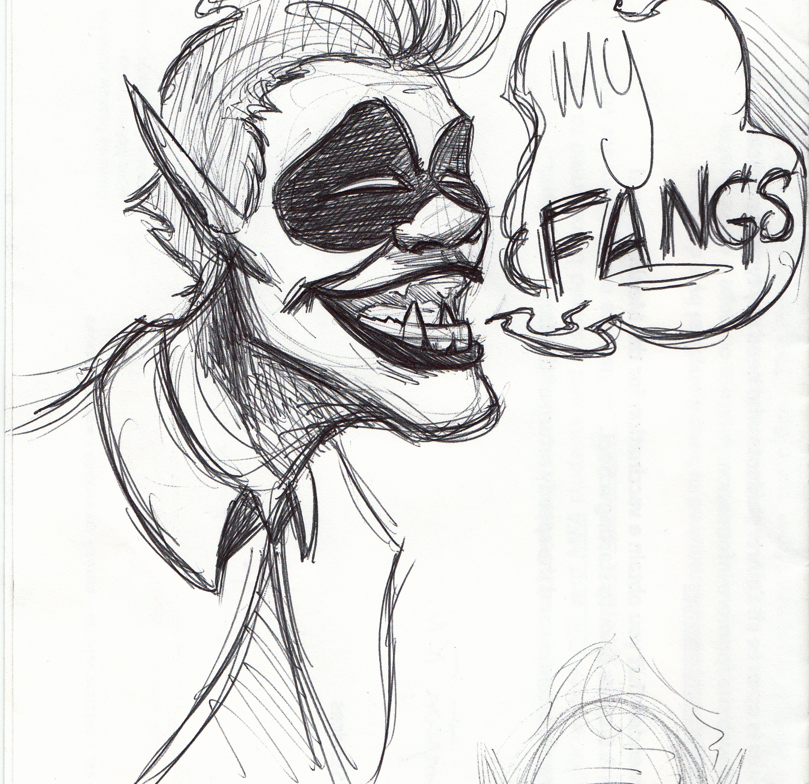 Plastic Fangs the Art of Zachary Shore Doodles
