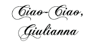 Ciao  - Ciao, Giulianna