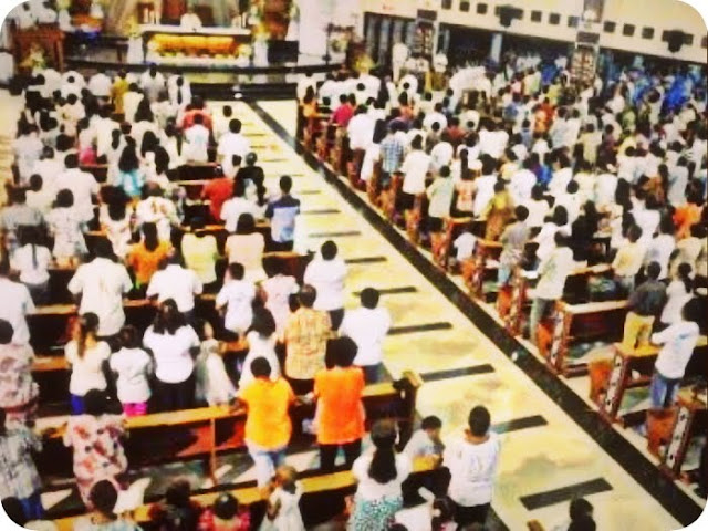 Ribuan Umat Katolik Hadiri Misa Kamis Putih di Gereja Kristus Terang Dunia Waena