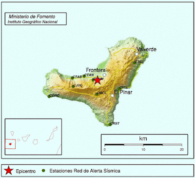 terremoto en El Hierro, Frontera, 17 julio