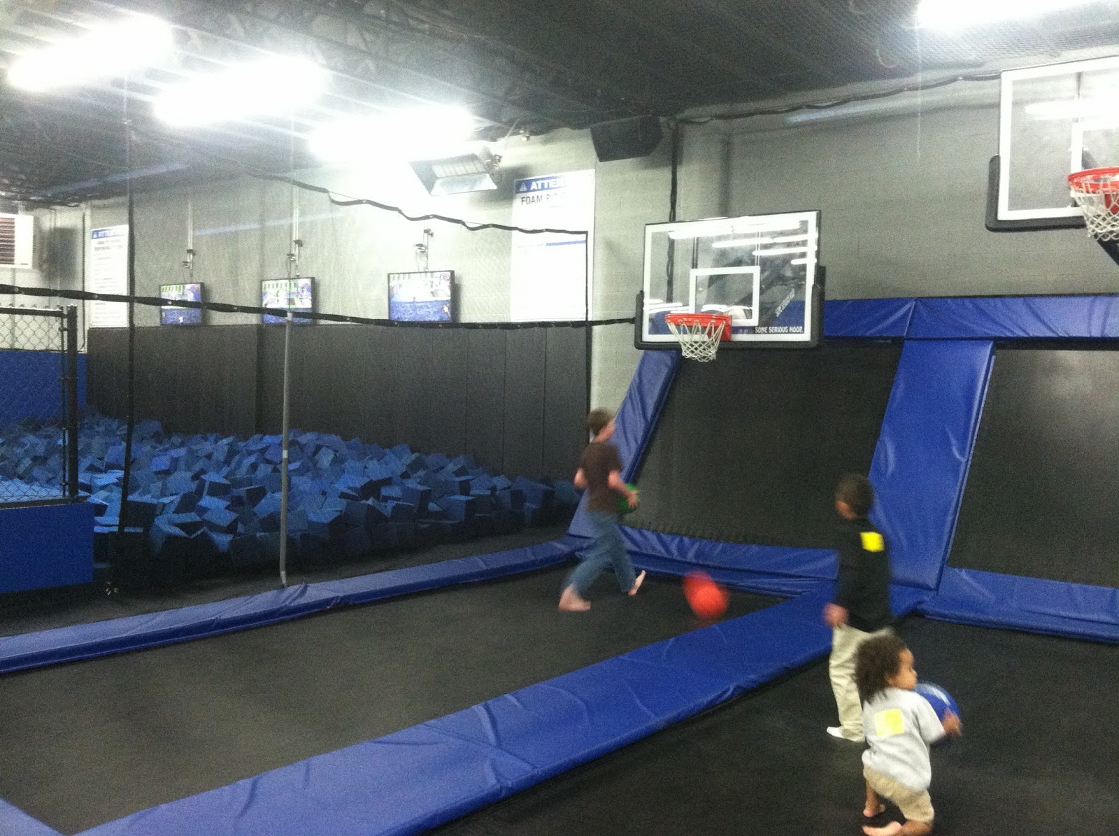 Trampoline Parks With Basketball Courts prntbl