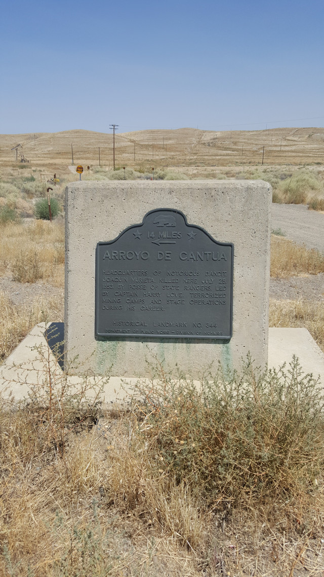 The Roving Historian Joaquin Murrieta and Cantua Creek