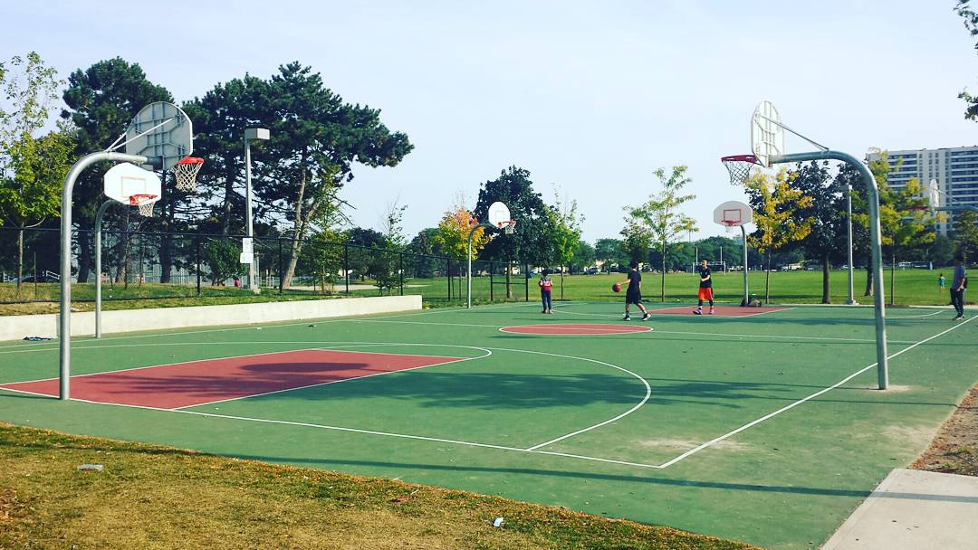 Toronto things Outdoor basketball court by Parkway Forest Community