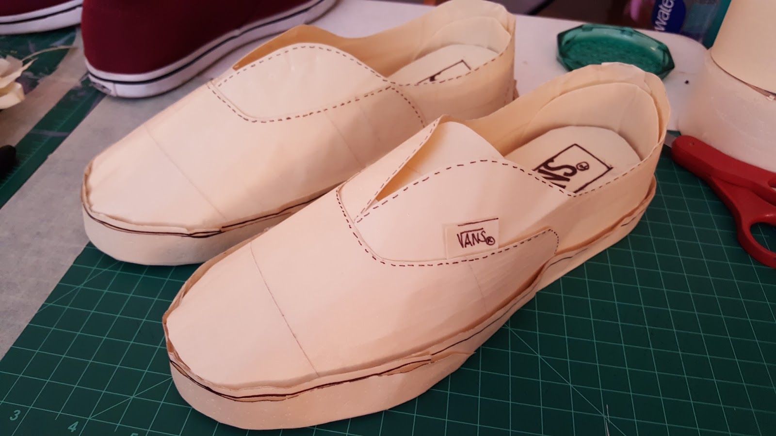 Art 3D Projects Project 1 Masking Tape Shoes