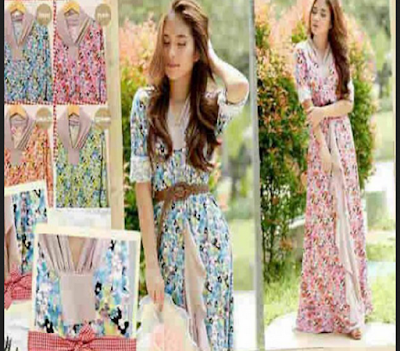 model long dress batik terbaru model long dress batik terbaru