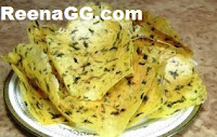 Aloo Papad Recipe