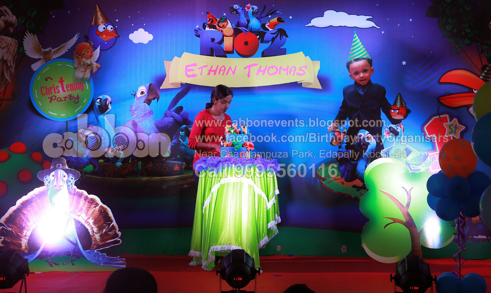 Birthday party organisers cochin/kochi, Kerala decorations teams