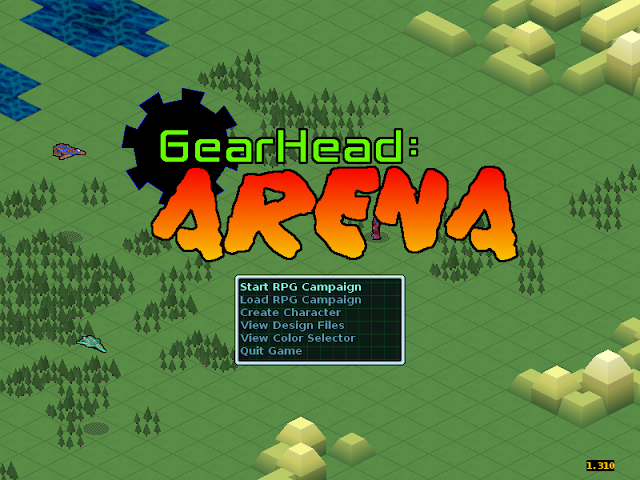 GearHead Title Screen