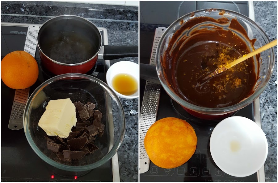 Paso a paso salchichon de chocolate