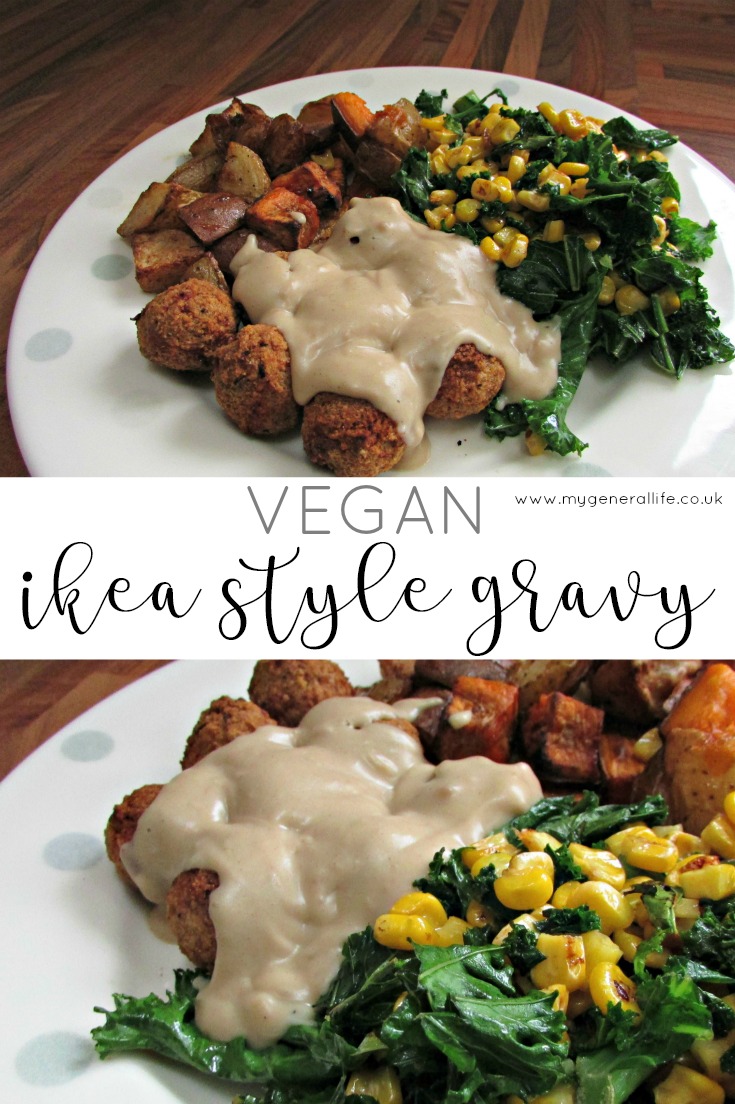 Easy IKEA Style Gravy [VEGAN]. My General Life