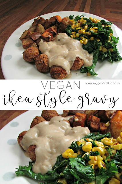 Want to find out how to whip up some delicious, Ikea style vegan gravy? Look no further because I've got a recipe for you right here!