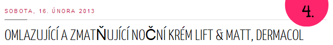 noční krém, omlazující krém, dermacol