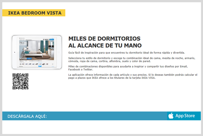 Inspiracion por catalogo Ikea by stylistinaction IKEA app bedroom vista Inspiracion por catalogo