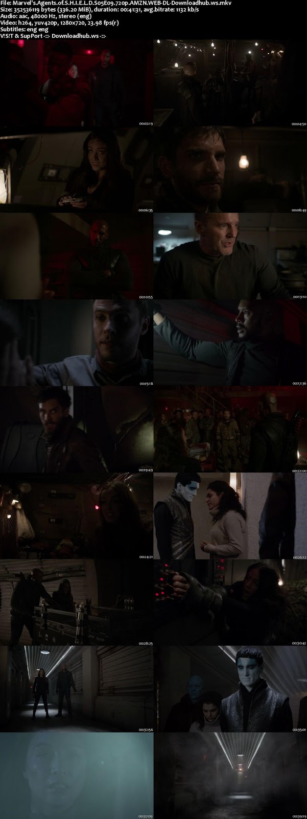 Marvels Agents of S.H.I.E.L.D S05E09 330MB Web-DL 720p x264 ESubs