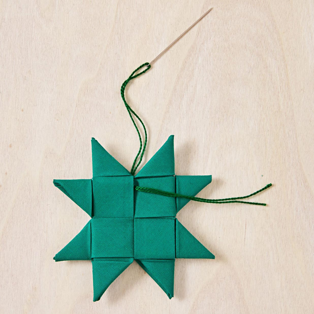 How to Make Woven Stars, step 5