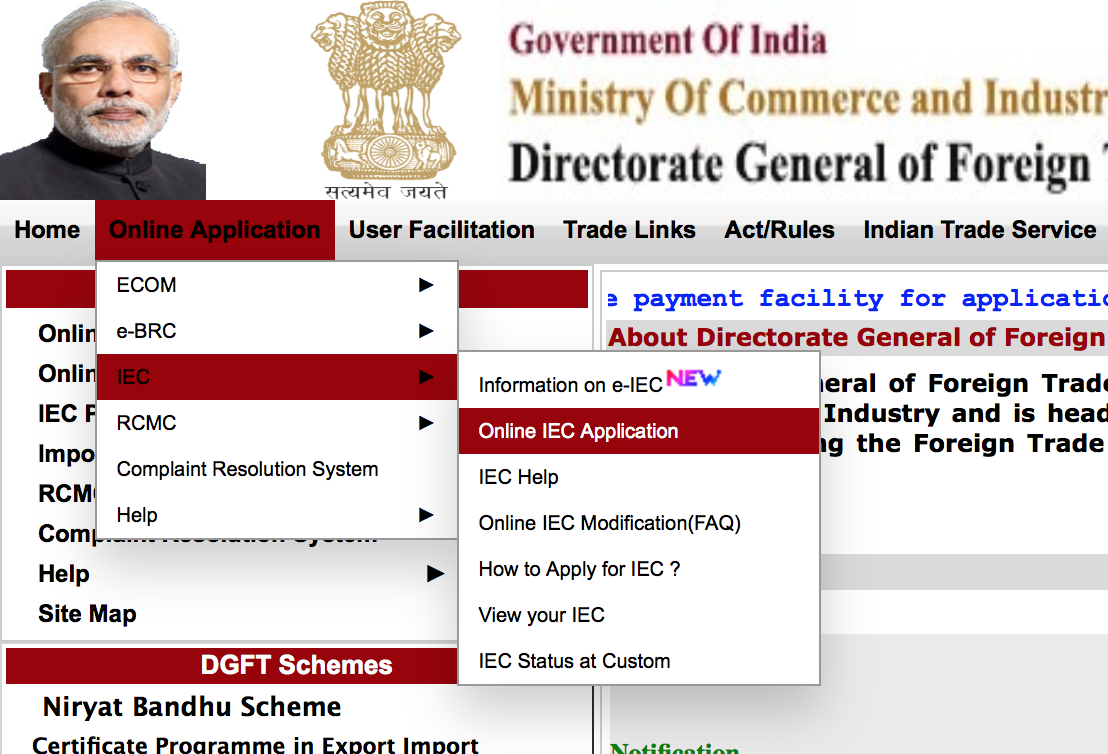 9 Easy steps to get IEC code online from DGFT