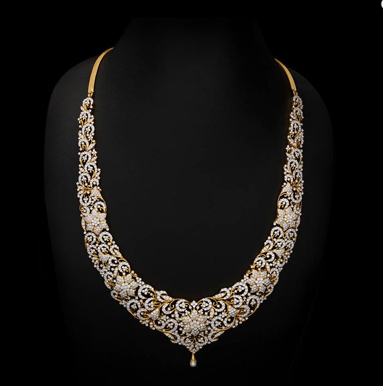 Sale news and Shopping details: Latest Diamond Necklace designs