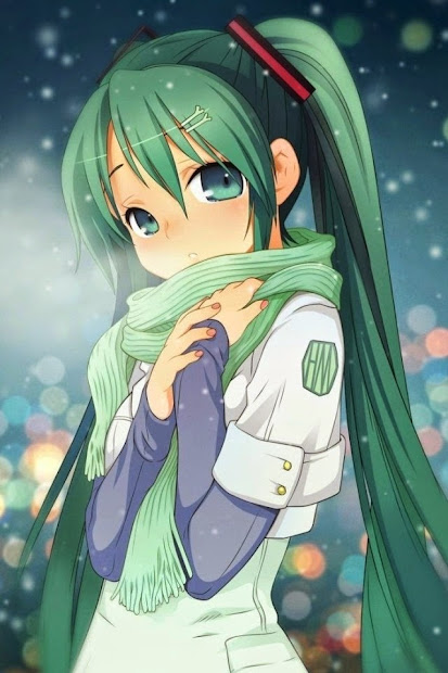 anime snow and girl part 2