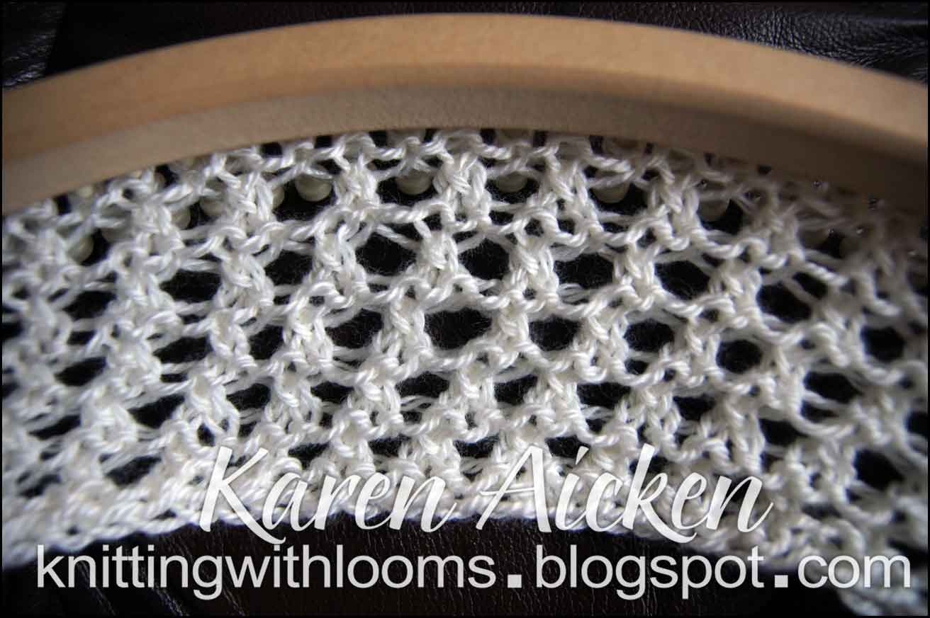 knitting-with-looms-lacy-infinity-scarf-wip