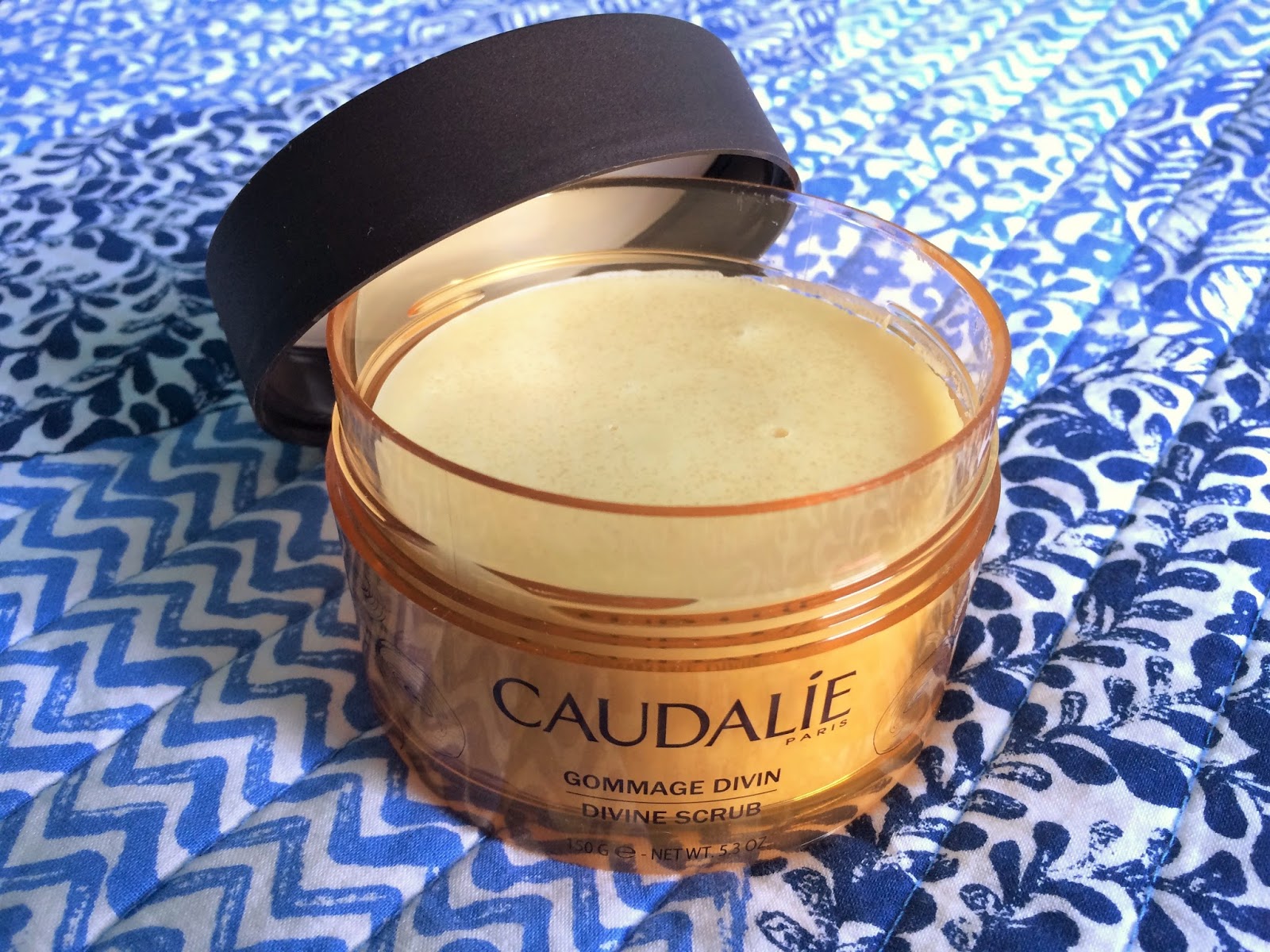 Caudalie Divine Scrub Review and New Year Chat Daily dose of what I love