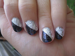 nails nail silver designs