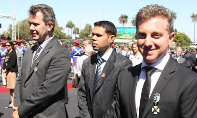 Huck se encontra com lideranças do DEM para discutir eleições Huck se encontra com lideranças do DEM para discutir eleições