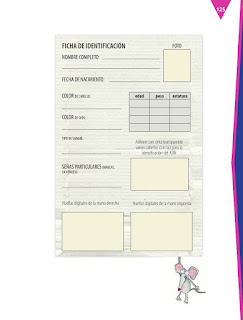 Apoyo Primaria Español 4to Bloque IV lección 12 Explorar y llenar formularios