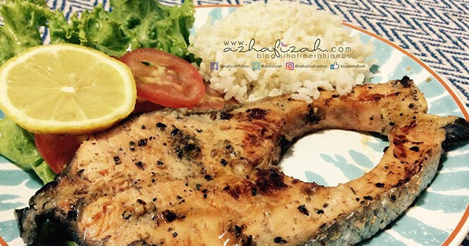Menu Diet Lunch : Ikan Salmon Bakar Lemon  Blog 