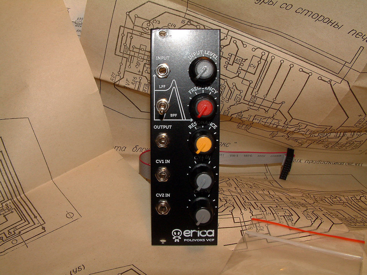 MATRIXSYNTH: Erica Polivoks VCF Clone Module