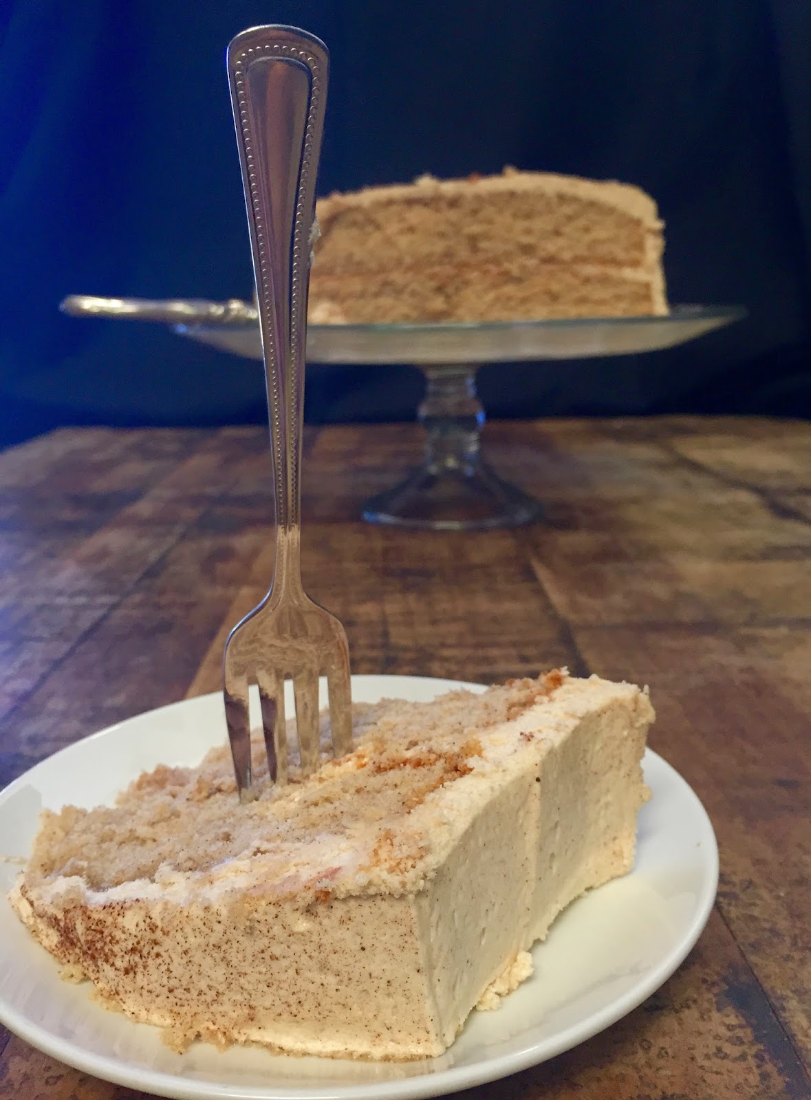 Goddess of Baking Snickerdoodle Cake with Cinnamon Brown Sugar Buttercream