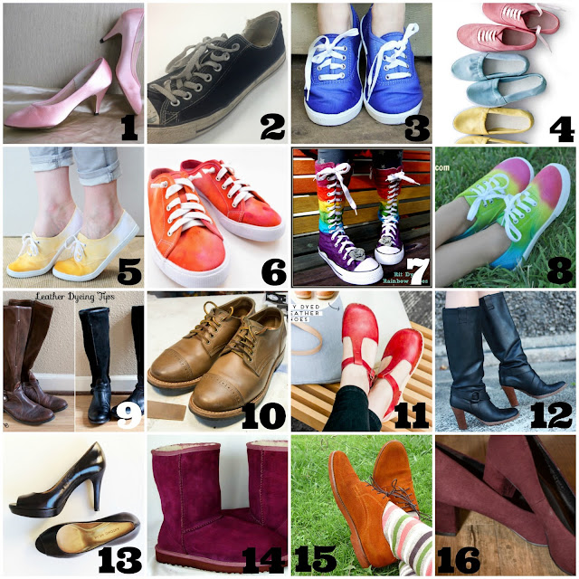 SHOE MAKEOVERS I'm Dyeing