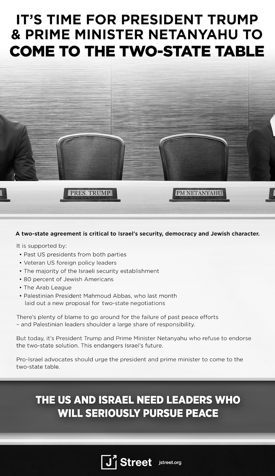 J Street S Missing Chair For Abbas Elder Of Ziyon Israel