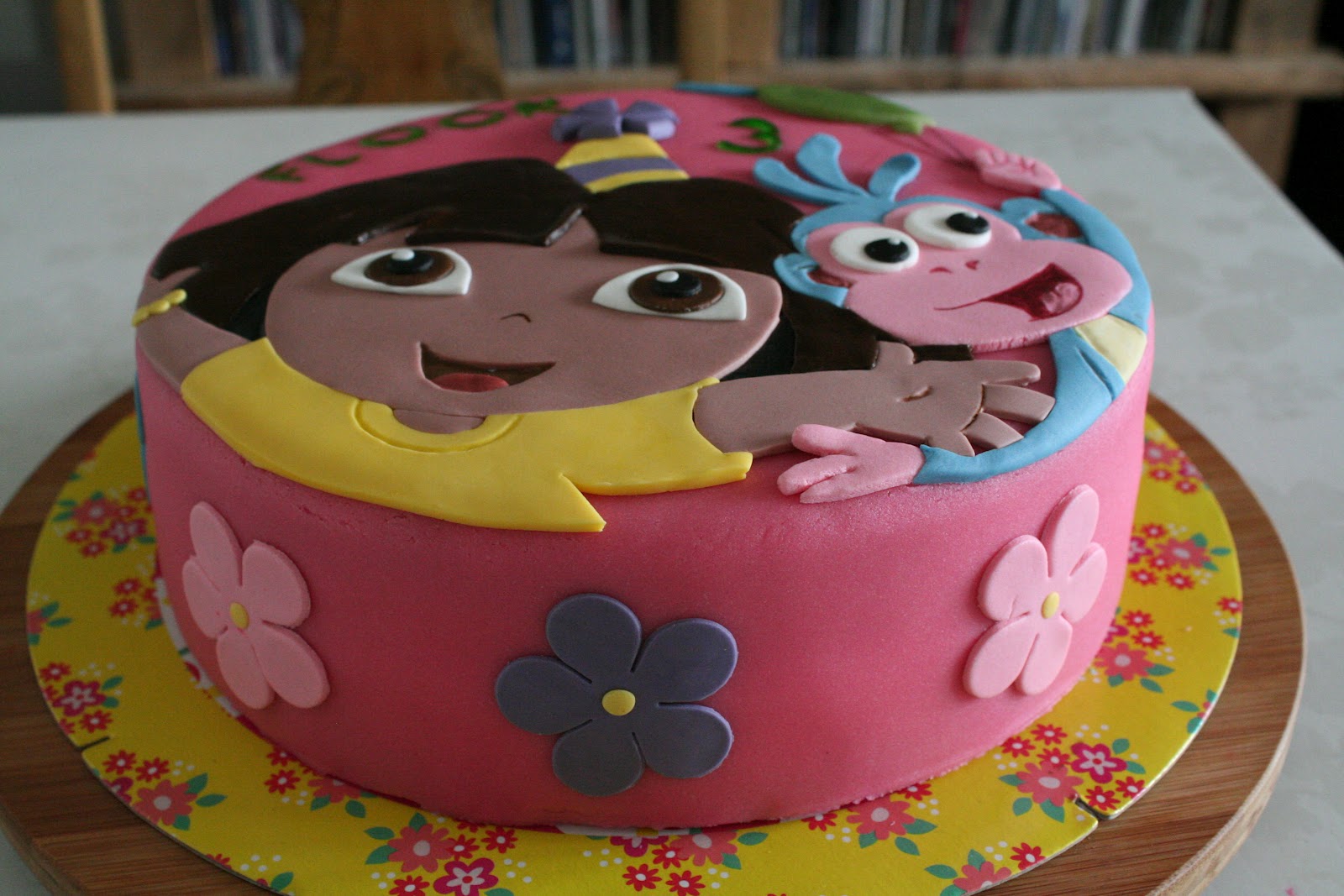 The better Real Life Dora and Boots cake how to